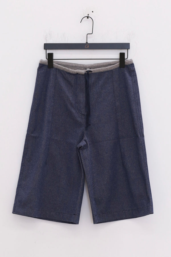 BASERANGE 25 Autumn/Winter ARTHUR LONG SHORTS BAS-SSALS-DE-AU25-RECYCLED INDIGO